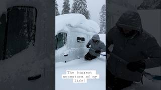 The biggest snowstorm of my life!