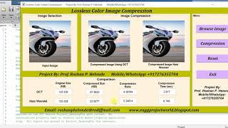 Matlab Code for Color Image Compression Using Full Source Code