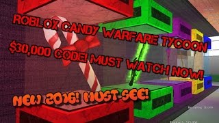 Roblox Candy Warfare Tycoon Codes - candy war tycoon roblox