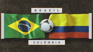 Chamada das Eliminatórias da Copa do Mundo 2022 na Globo - Brasil x Colômbia (11/11/2021)
