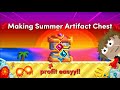 LAZY PROFIT with SUMMER ARTIFACT CHESTS 🌞[2022] |  Growtopia