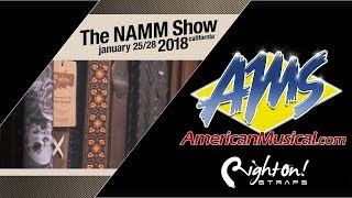 Right On Straps - AMS at NAMM 2018