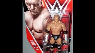 Triple H - WWE Series 59  Mattel  Wrestling Action Figure review