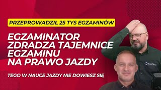 Jak zdać egzamin na prawo jazdy? Egzaminator Jarosław Osadziński zdradza tajemnice❗️