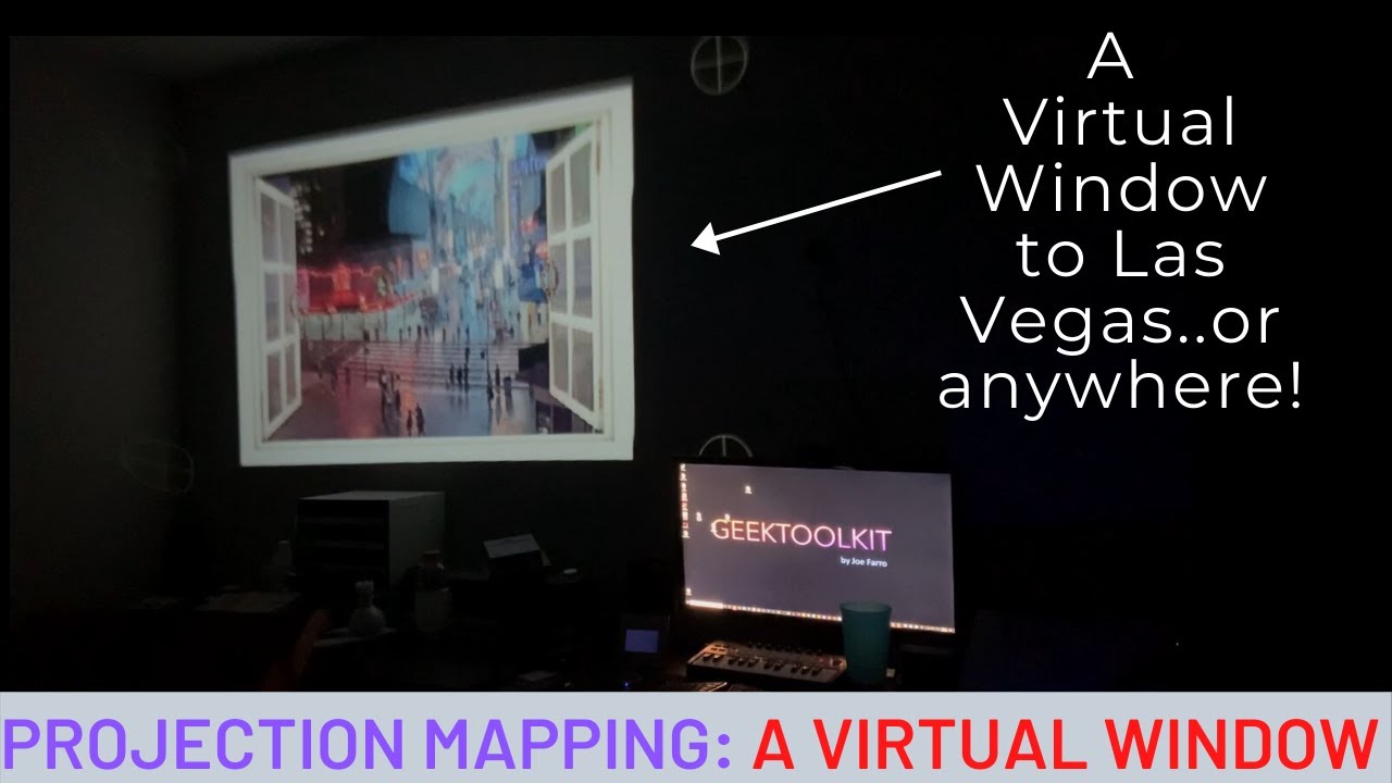 Projection Mapping Tutorial Creating A Virtual Window With Free