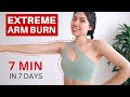 FAST & EFFECTIVE ARM BURN 7 mins in 7 days. Armpits, bra bulge, shoulder line & collarbone areas