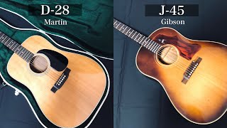 GibsonとMartinの音の違い