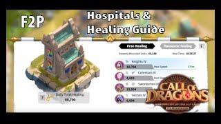 F2P Full HEALING Guide & Explanations! - Call of Dragons
