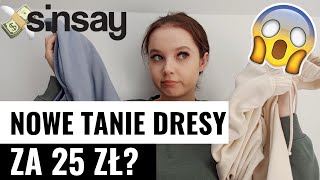 😱 NOWE, ULEPSZONE? DRESY Z SINSAY'A ZA 25 ZŁ - SZCZERA RECENZJA