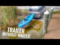 TRAILER WITHOUT WHEELS - For Kayaks & Paddle Boards