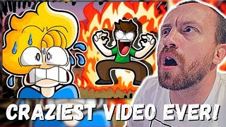 CRAZIEST VIDEO EVER! Haminations My Pyromaniac Brother (REACTION!)