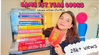 BAMS 1st professional year books 📚|BAMS syllabus|Latest NCISM syllabus|Hindi \u0026 English books