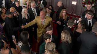 DWAYNE "THE ROCK" JOHNSON on the Red Carpet at the 2023 GRAMMYs