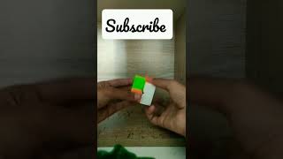 3x3 cube magic | 2x2 cube magic | Respect | magic trick | 2x2 solving | bad boy #shorts #cube