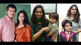 Actor Ajith Family Photos With Wife,Daughter,Son Images- News Funny Hunt