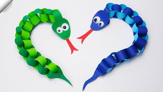 Amazing Paper Snake | Moving paper toys | Easy paper crafts