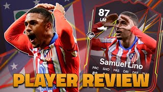 Is it WORTH using 87 World Tour Samuel Lino??? | FC 25 Player Review