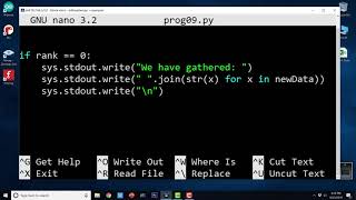 EP08 - Python MPI4Py - Data gathering