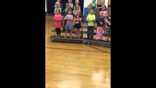 Emma Kindergarten Program End of the Year