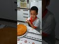 hoje foi dia de mini chef confeiteiro😀