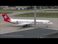 farewell flight of the last helvetic fokker 100 with live atc part 1