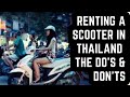 Renting a Scooter in Thailand 🇹🇭 Watch this Video First #moterbikes