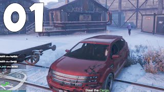 ជិះឡានទៅលួចទំនិញក្នុង GTA V Online