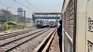 Dadar To Marine Line Train Journey  ll Mumbai Local Train Action Back To Back