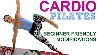 CARDIO PILATES WORKOUT (BEGINNER FRIENDLY) | PILATES HIIT AT HOME