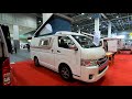 【大阪キャンピングカーショー 2021】トヨタ ハイエース（hiace）s gl ワイド com pass（コンパス）バンコンバージョンの紹介