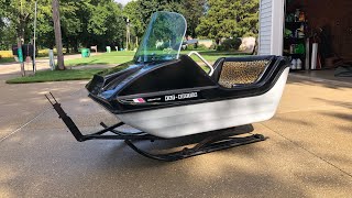 1970 Arctic Cat Kat Kutter Survivor #arcticcat #snowmobile #vintage