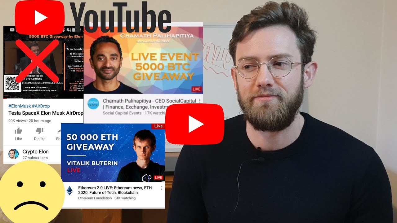 Crypto Scams On Youtube Beware Youtube