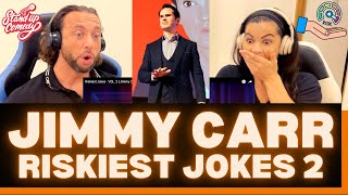 First Time Hearing Jimmy Carr Riskiest Jokes Vol 2 Reaction - WILL PART 2 BE AS RISKY AS PART 1?!