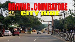 DRIVING IN COIMBATORE -  IN 4K