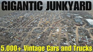 Drone Coverage | Huge Junkyard in Dry Southern Colorado