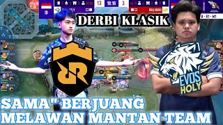 RRQ HOSHI VS EVOS HOLY GAME 3, GAK DI KASI SELAH COMBACK SAMA SEKALI LEk,SIAP SIAP RRQ KENA HUJAT NI