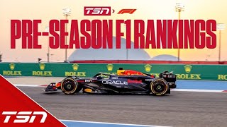 Listing F1 teams from 10 to 1 in our Pre-Season Power Rankings