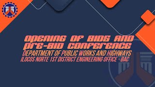 Procurement Livestream for DPWH Ilocos Norte 1st DEO on February 13, 2025