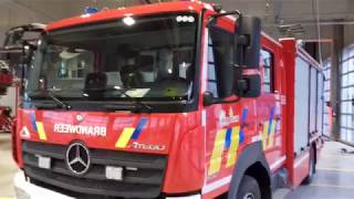 Nieuwe autopomp brandweer Putte!