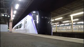 E353系S-118編成(回送)が中野駅を発車