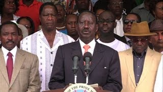 Defeated Kenyan PM challenges election results