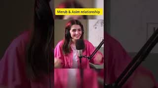 Merub Ali talking about her and Asim Azhar's relationship 😍❤