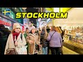 Sweden, Stockholm 4K Walking Tour - November 2024