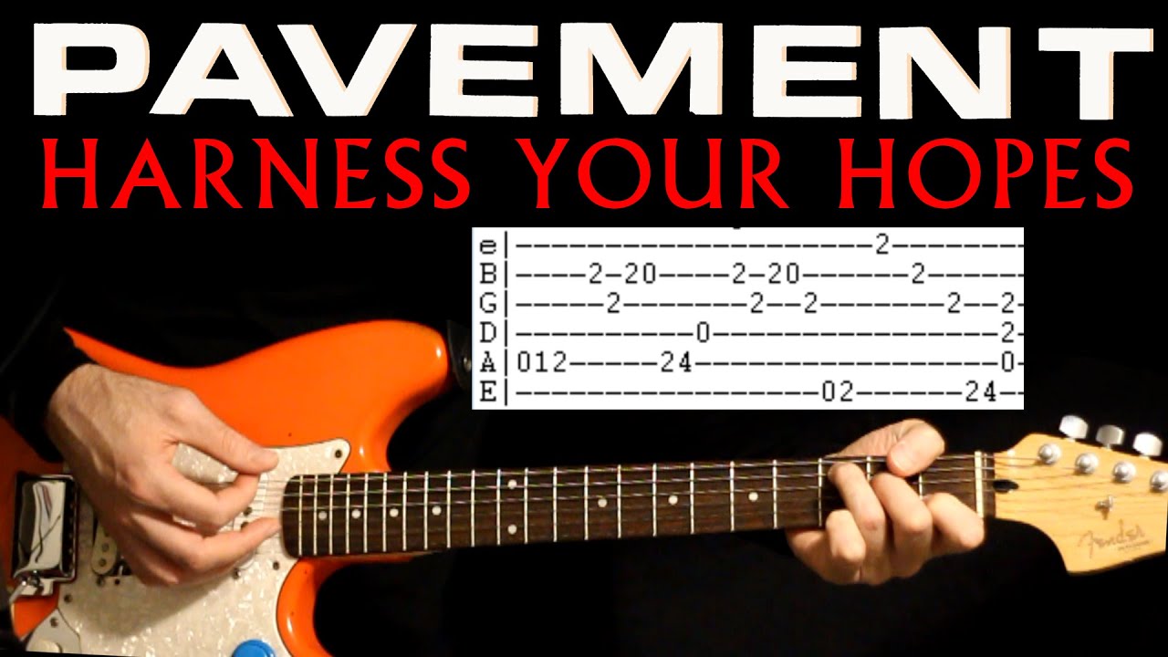 Pavement Harness Your Hopes Guitar Tab Lesson / Tabs Cover - YouTube