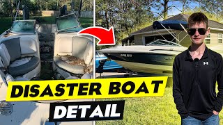 Detailing a Sea Ray Boat | First Detail since Hurricane