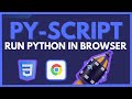 PyScript | Run Python in Browser 🔥🔥