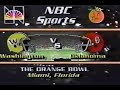 1985 Orange Bowl #2 Oklahoma vs #4 Washington No Huddle