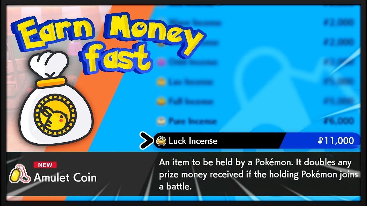 How To Earn Money Fast In Pokémon Sword And Shield, Where To Find The ...