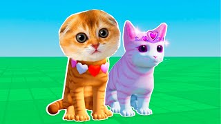 ВЛЮБИЛСЯ В РОБЛОКС! КОТЯТА УСТРОИЛИ ПРАЗДНИК В РОБЛОКС! Kitten Game