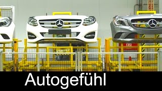 Mercedes CLA \u0026 B-Class production in plant Kecskemet, Hungary - Autogefühl